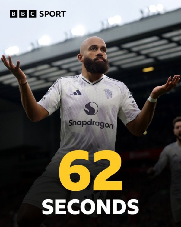 姆伯莫开场62秒闪击利物浦！打进本赛季英超最快得分